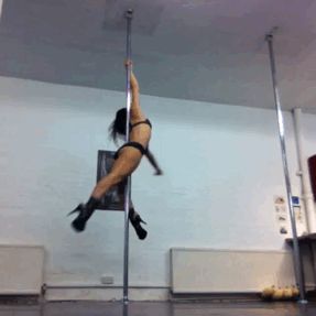 Around the pole