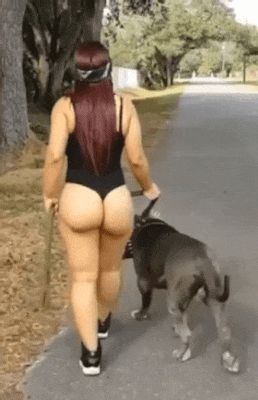 She so fine she needs a guard dog