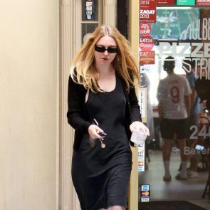 Dakota Fanning See Through & With No Make Up