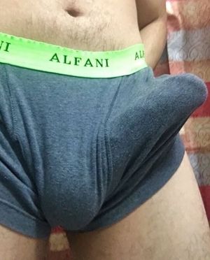 My hard cock waiting to come out