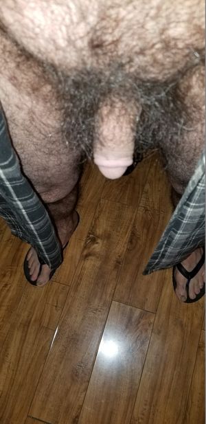 Hairy Open Robe