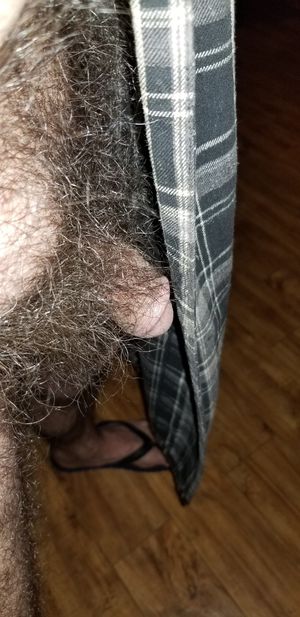 Hairy Open Robe