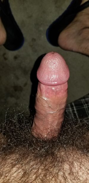 I went out on the porch to stroke