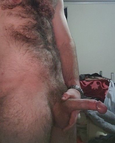 just me and my uncut cock