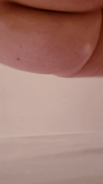 Wife's ass getting came on