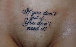 If You Don't Eat it ........