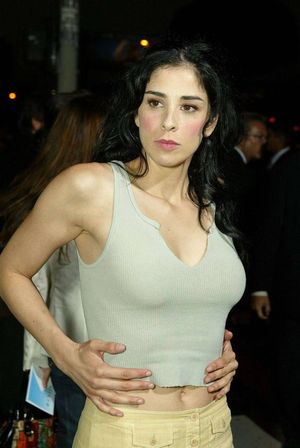 Sarah Silverman comedian actress is a raven hottie