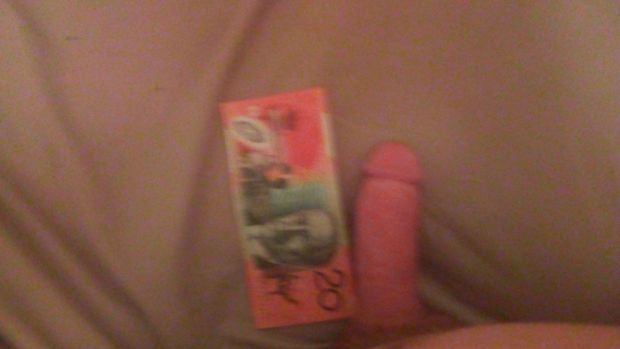 21 year old Aussie playing with his cock