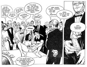 Her vulva is well lubricated - she's readdy for the party