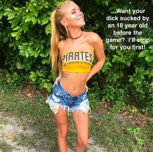 Blonde Teen Sucks Your Dick