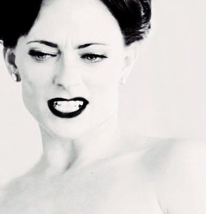 Lara Pulver as Irene Adler in Sherlock