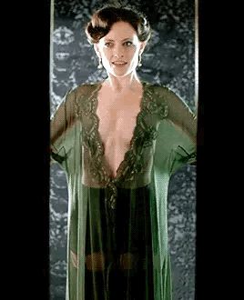 Lara Pulver as Irene Adler in Sherlock