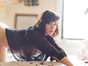 See through hanging tits