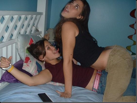 teens having fun