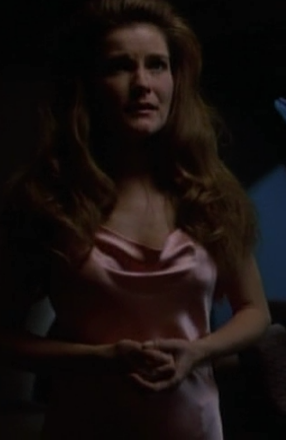 Kate Mulgrew as Captain Kathryn Janeway in Star Trek: Voyager