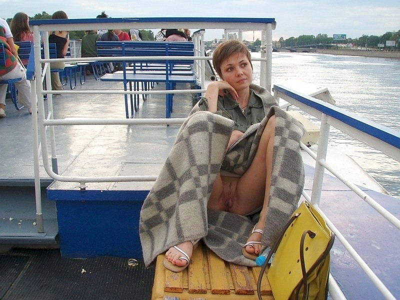 Sitting and thinking, ... and flashing