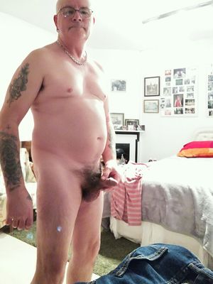 Just playing with my cut penis