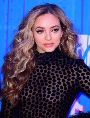 Jade Thirlwall from Little Minx Braless in See Through Blouse