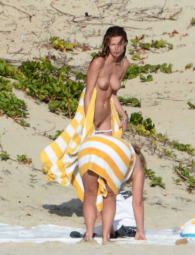 Edita Vilkevicuite Butt Ass Naked at the Beach