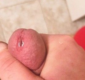 Milking the pre cum, it’s dripping down my shaft