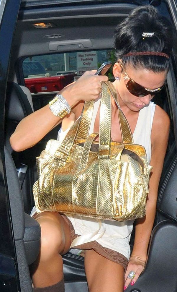 Katie Price Panty Upskirt