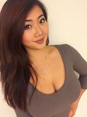 beautiful long haired babe hot selfie