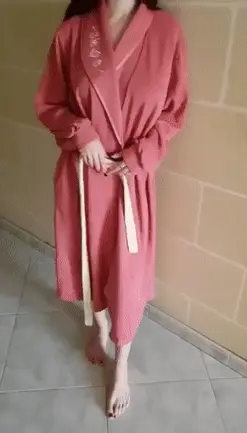 Big Tits Under A Robe