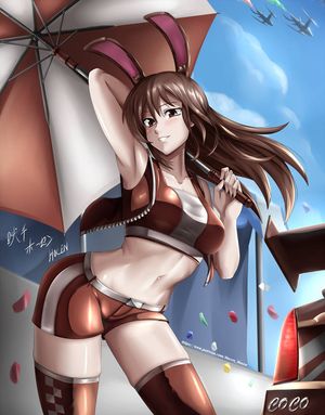 RWBY - Velvet Race Queen by HOSEN-HOSEN-HOCEN
