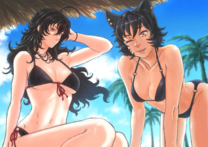 Raven and Kali - RWBY
