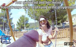 Gf playing in the playground