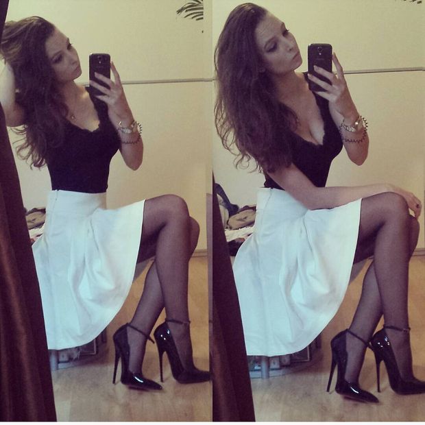 White Skirt