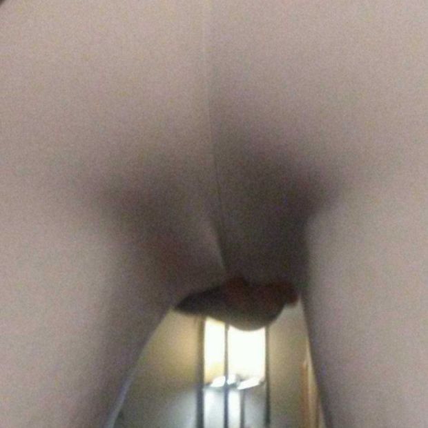 Wife in yoga pants...