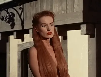 Maureen O'Hara as Lady Godiva in Lady Godiva of Coventry