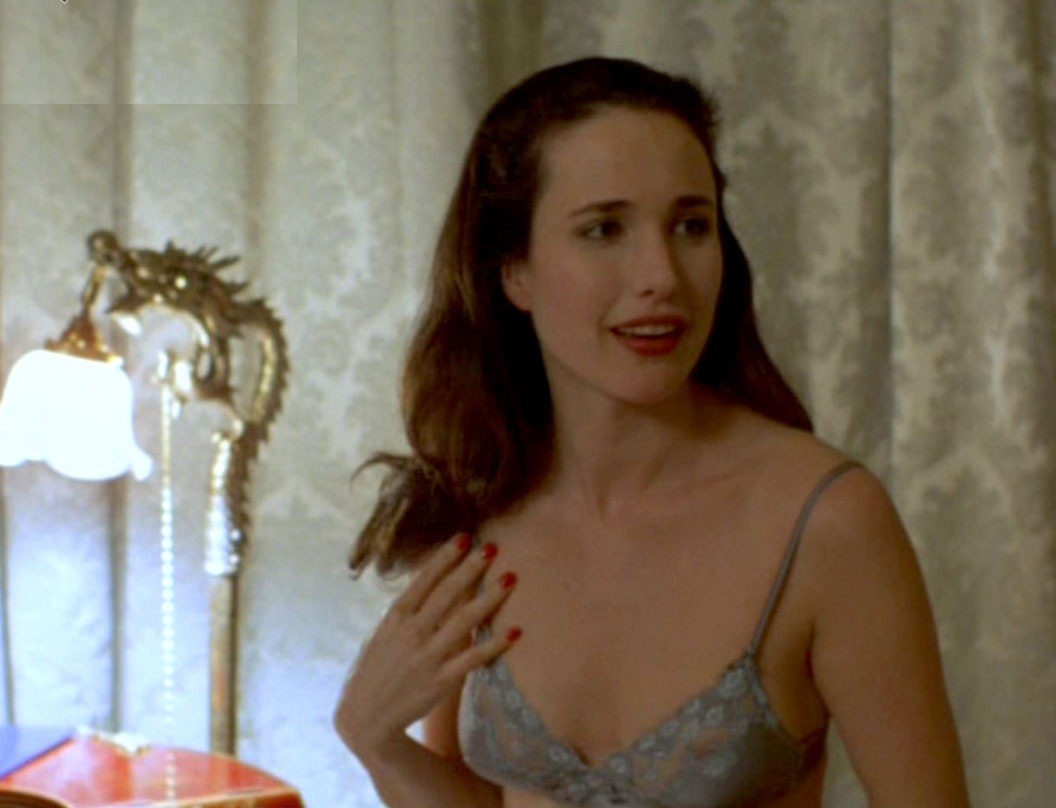 Andie MacDowell as Tina in The Object of Beauty
