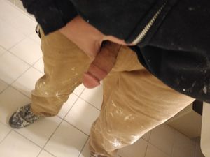 Had to take a quick piss.