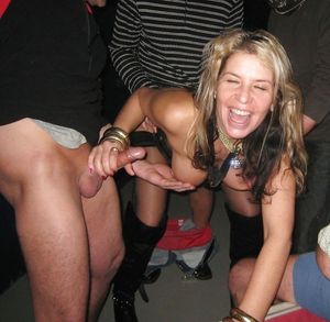 I love going to the pub with hubby and his friends; after a couple of beers they can't control themselves – which is just the way I like it!