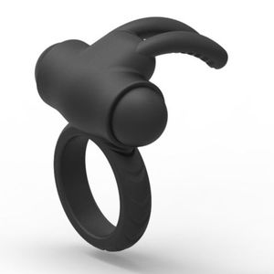 Vibrating Rabbit Ear Cock Ring