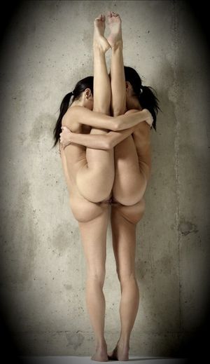 They must be gymnasts or dancers.