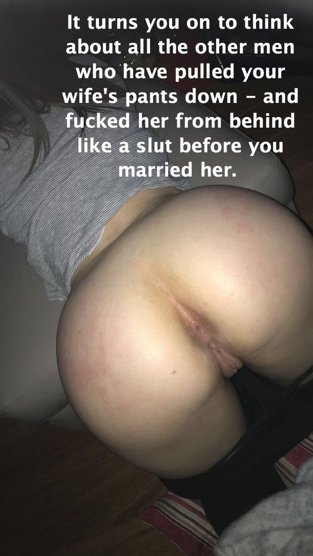 Your wife loves to be fucked like a slut.