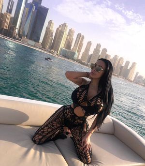 This hottie is at it once again. Yacht, lingerie, hard cock, yes