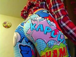 Nerdy Comic Book Leggings