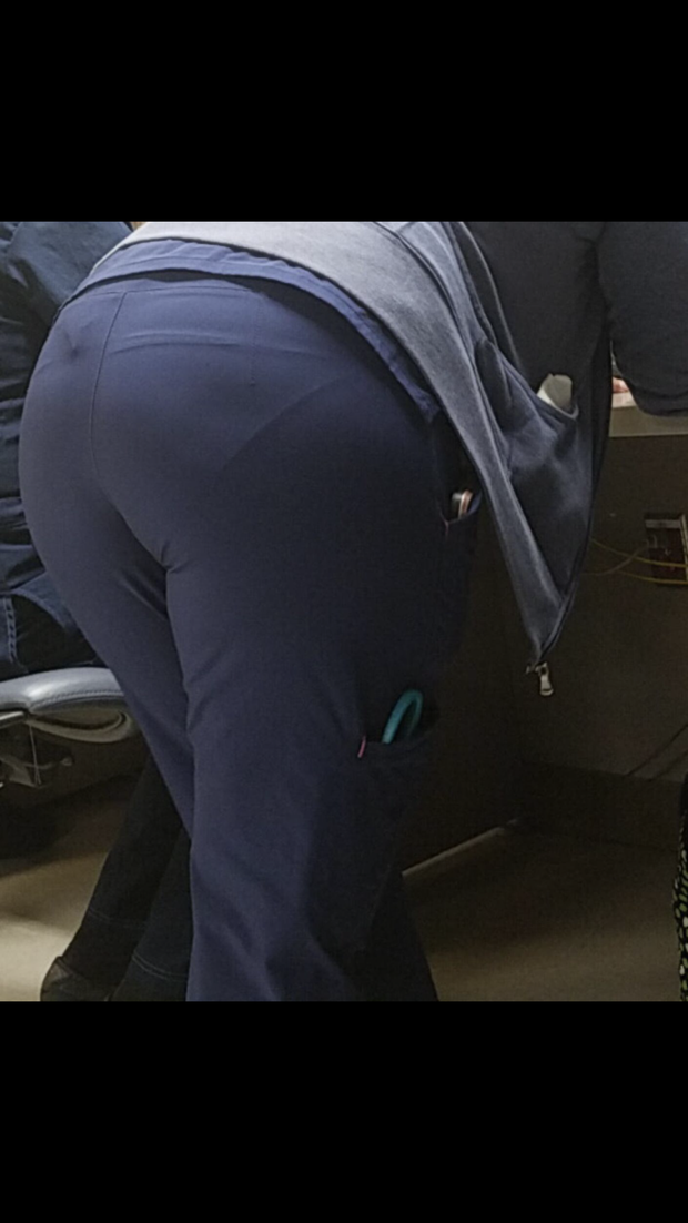 Candid nurse