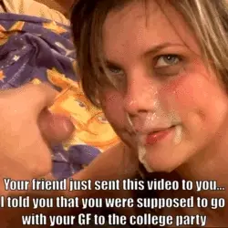 party cumshot