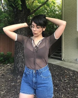 pretty long haired babe