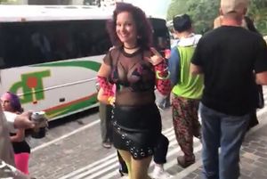 See Though Trashy Slut