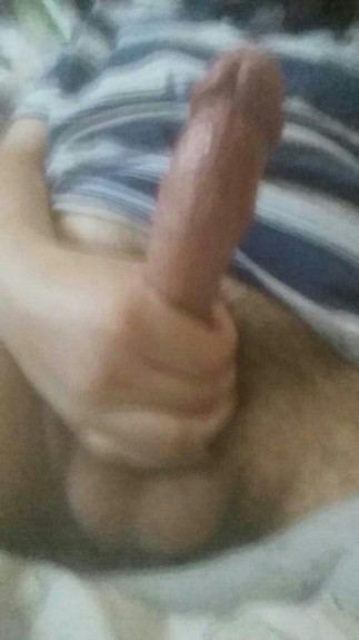 just a pic of my cock hard and out
