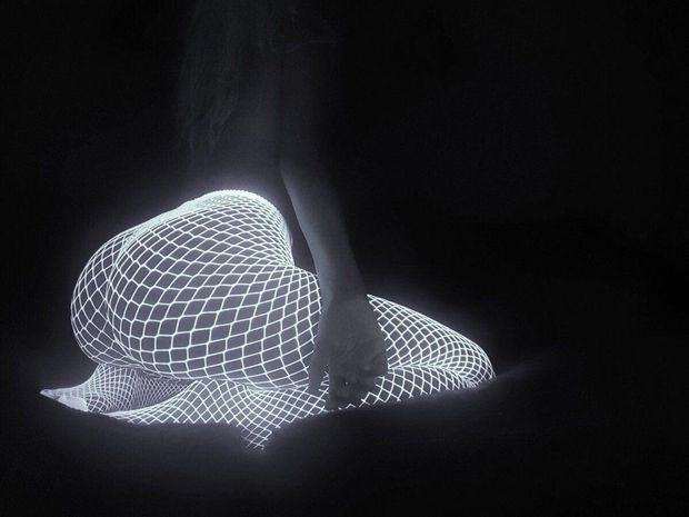 Neon Fishnets