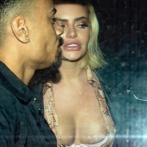 Megan Barton Hanson Nip Slip With Wes Nelson