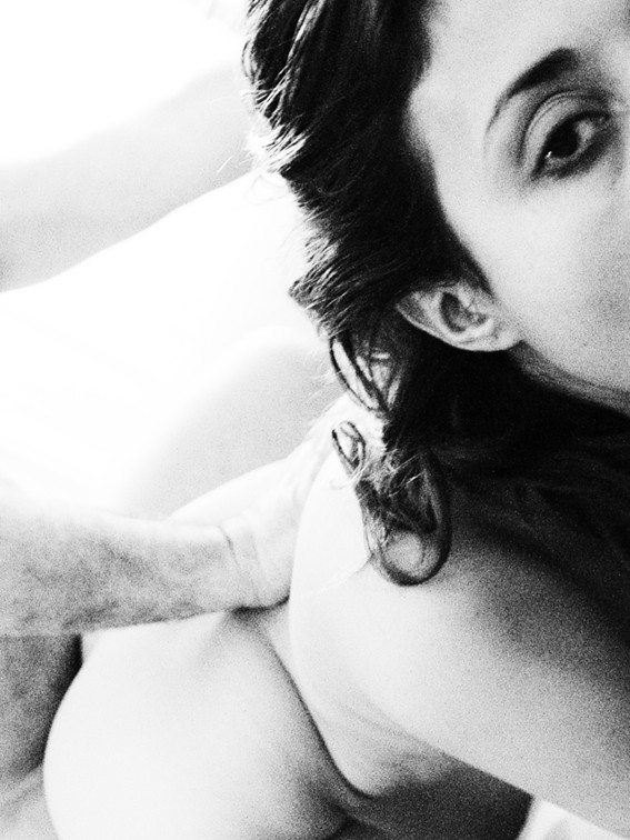 No explanation; just this picture from her.