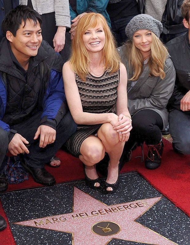 Marg Helgenberger Panty Peek! For The Large Print Version, Click Pic